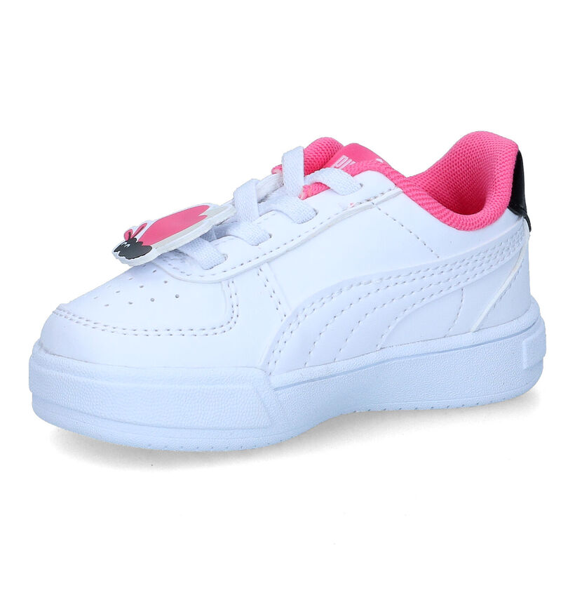 Puma Caven Small World Baskets en Blanc pour filles (311292)