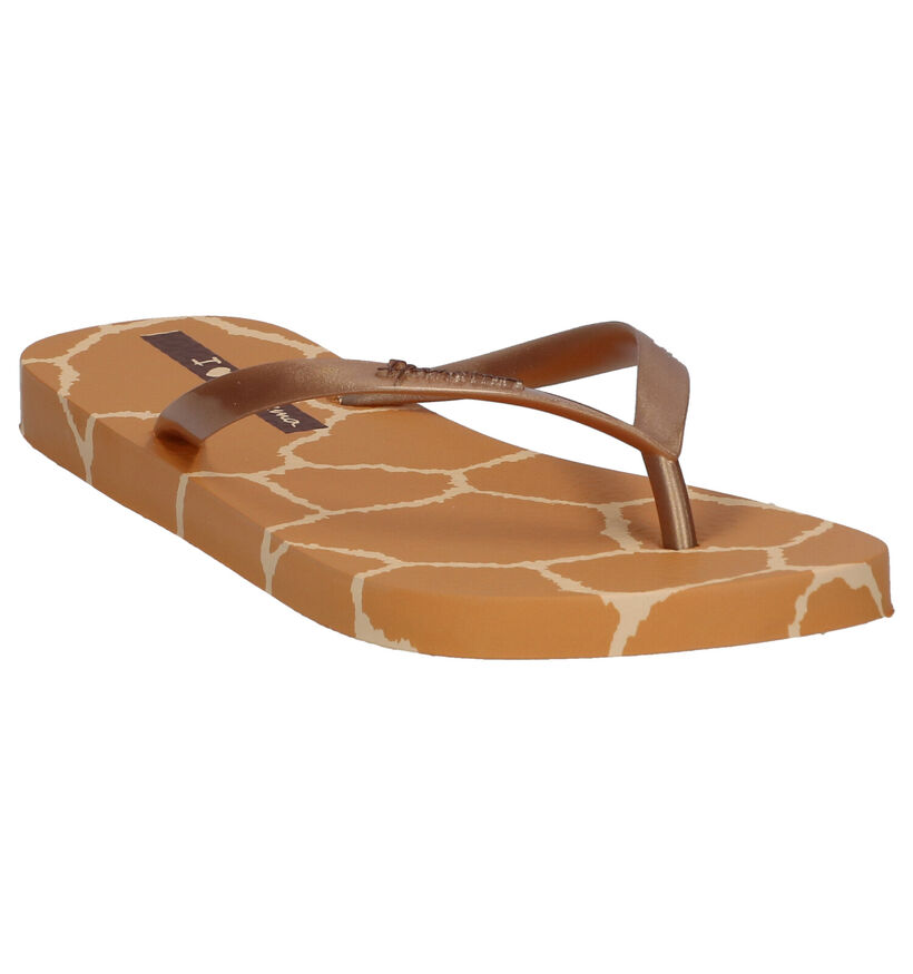 Ipanema I Love Safari Cognac Teenslippers voor dames (286465)