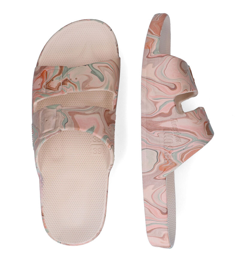 Freedom Moses Basic Nu-pieds en Or rose pour femmes (323019)