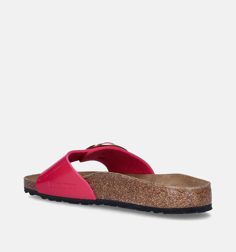 Birkenstock Madrid Big Buckle Nu-pieds en Fuchsia pour femmes (343938)