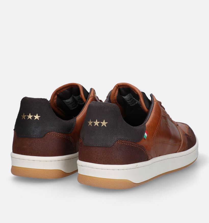 Pantofola d'Oro Vivaro Uomo Cognac Veterschoenen voor heren (329975) - geschikt voor steunzolen