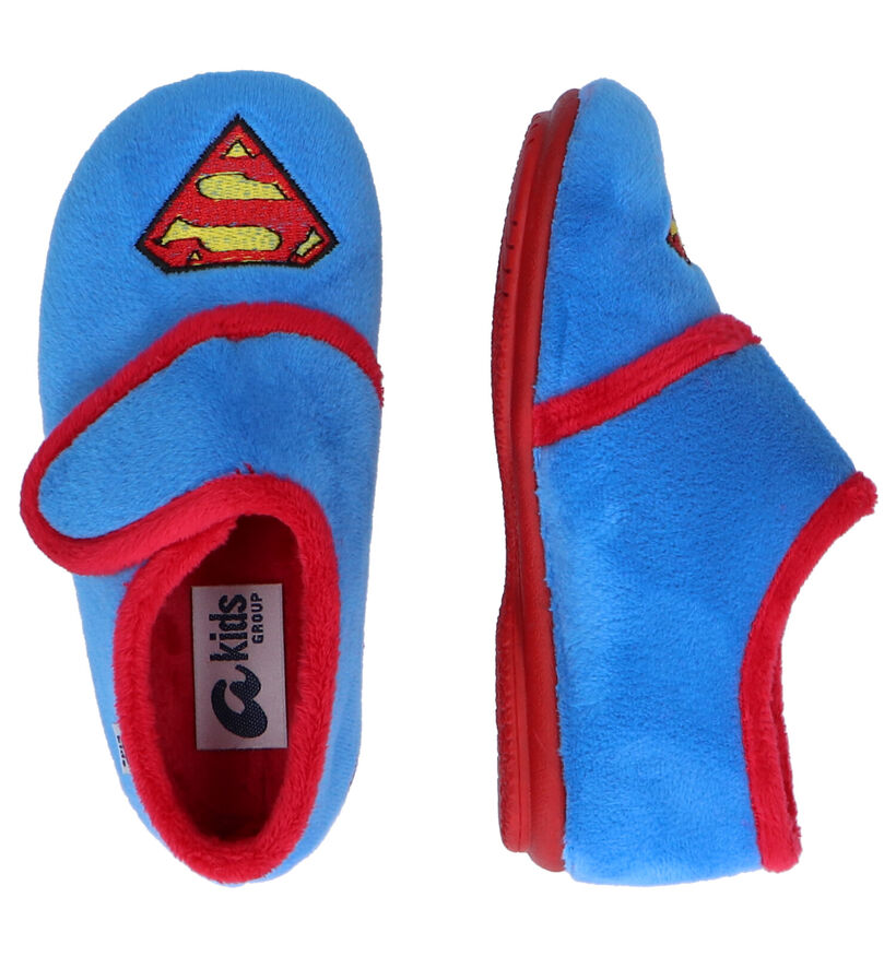 Ani Superman Pantoufles en Bleu pour garçons (317263)
