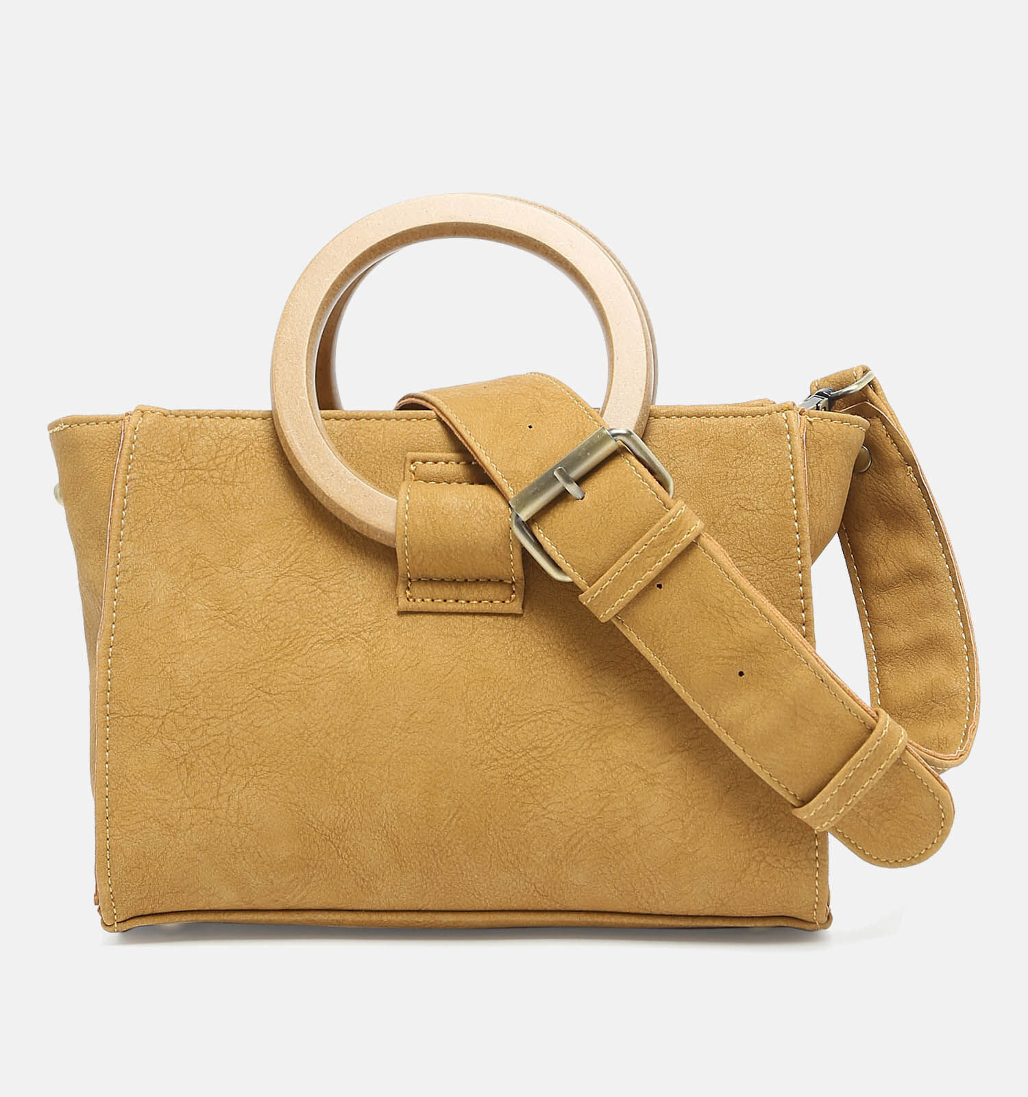 Woomen Acacia Gele Handtas Dames Handtassen Online op TORFS.BE