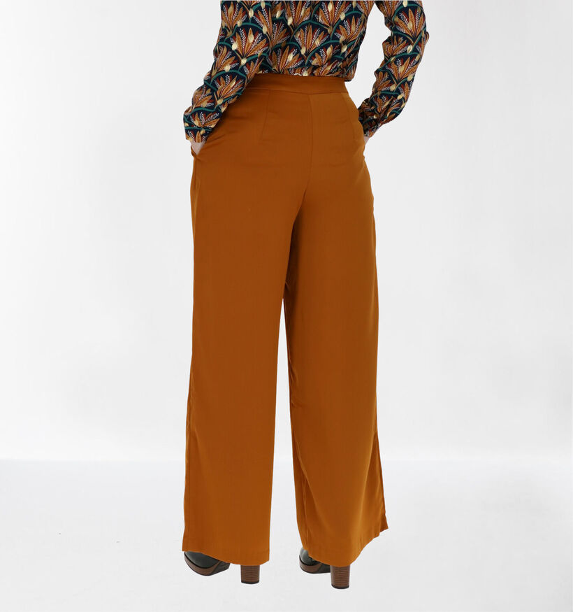 Vila Cognac Geklede Broek (284178)