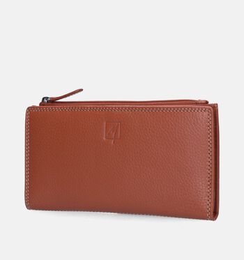 Label M Portemonnees Cognac