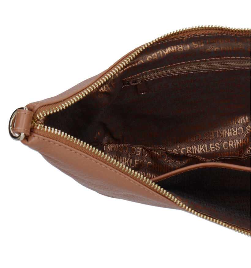 Crinkles Sac porté croisé en Orange pour femmes (342314)