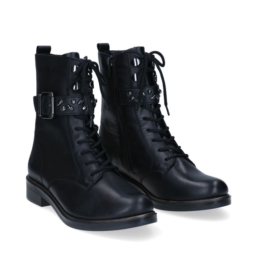 Remonte Zwarte Bottines voor dames (298057) - geschikt voor steunzolen