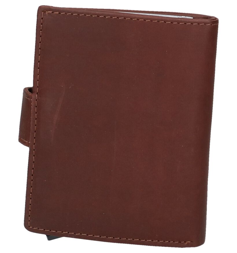 Euro-Leather Porte-cartes en Cognac en cuir (250638)
