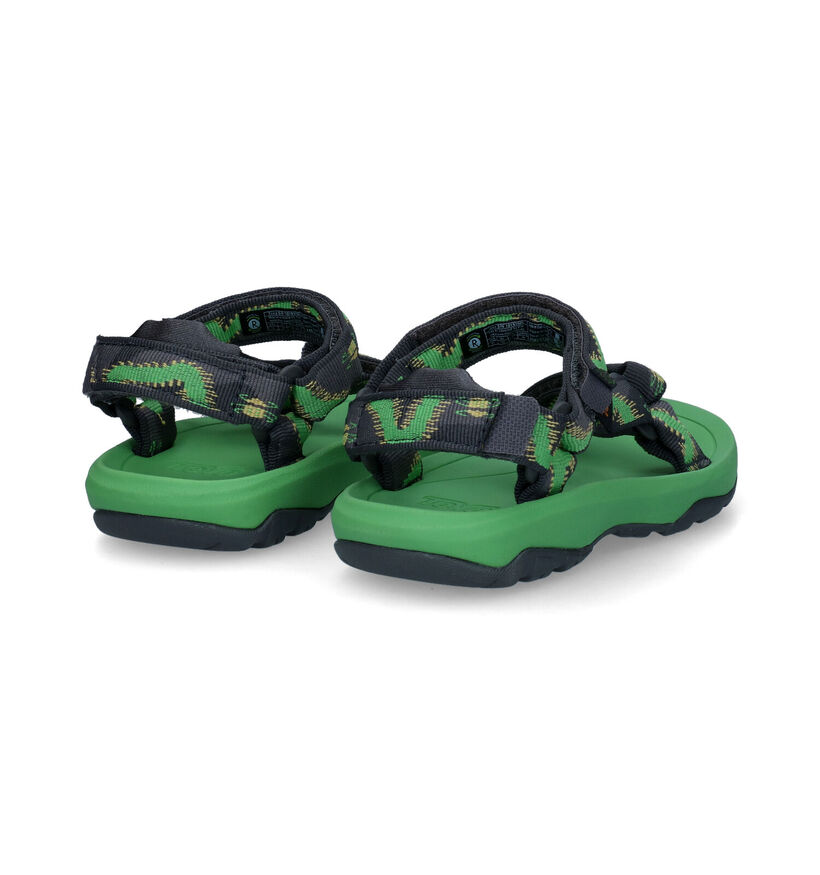 Teva Hurricane Blauwe Sandalen in stof (322026)