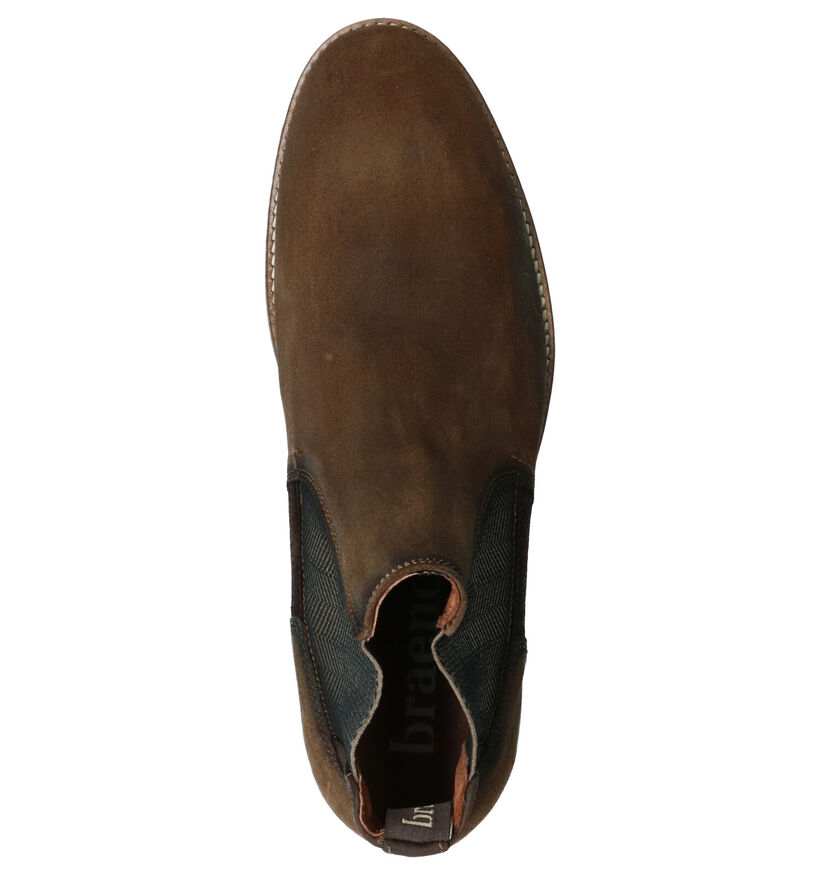 Braend Bruine Boots in nubuck (261043)