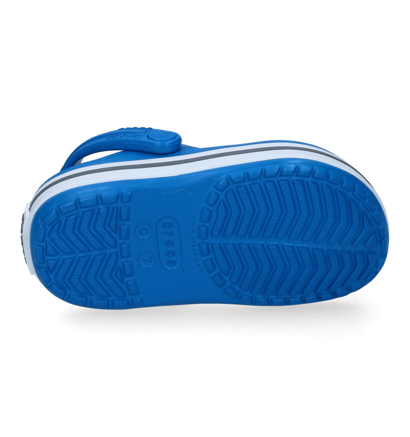 Crocs Crocband Nu-pieds en Bleu pour filles, garçons (340879)