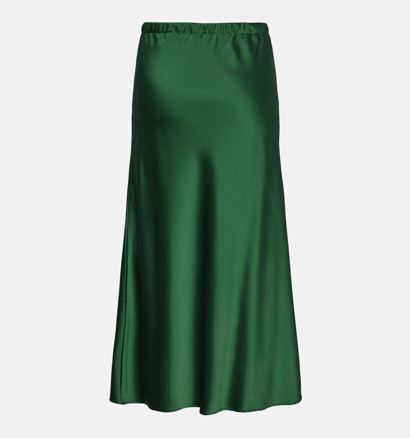 Pieces Norella HW Ankle Groene Satijnen Rok voor dames (339702)