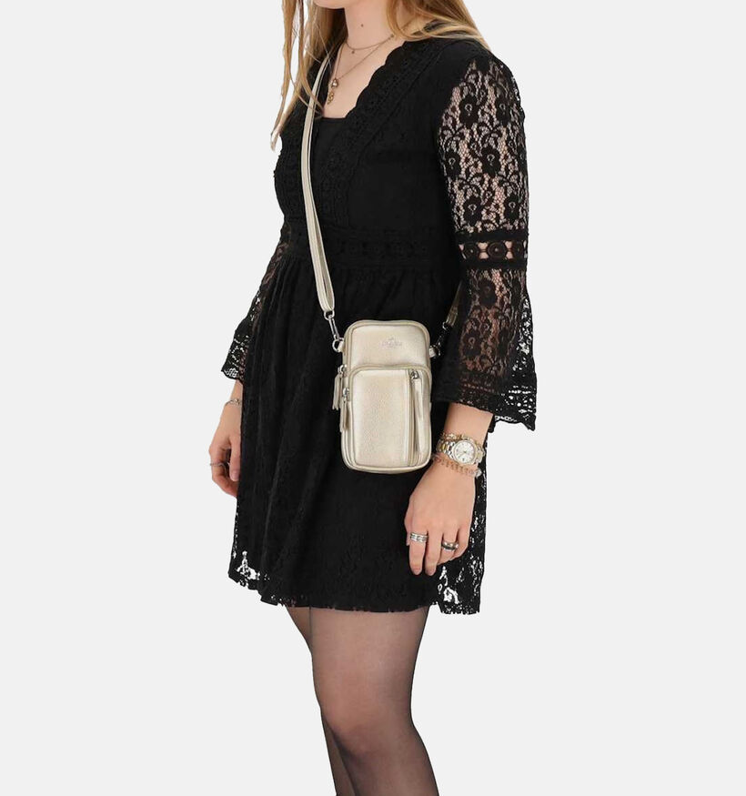Charm London Zwart Telefoontasje voor dames (343411)
