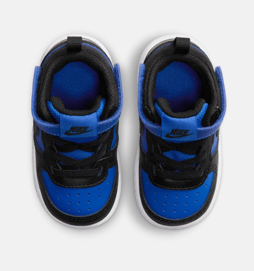 Nike Court Borough Baskets montantes en Bleu pour filles, garçons (359979) - pour semelles orthopédiques