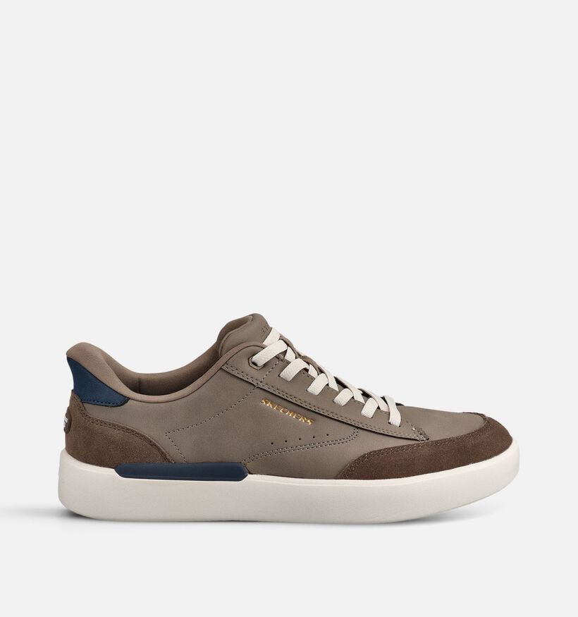 Skechers Verloma Radical Baskets en Taupe pour hommes (375622)
