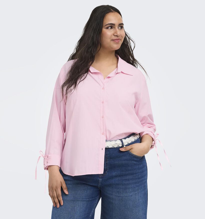 ONLY Carmakoma Caroregon Roze Hemd voor dames (378391)