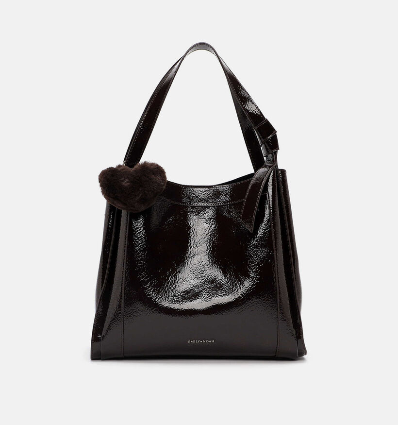 Emily & Noah Leana Sac &agrave; main en Brun fonc&eacute; pour femmes (378860)