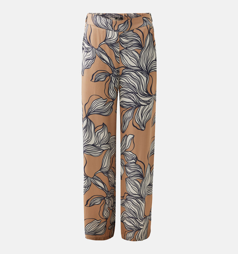 Mexx Graphic Flower Lichtbruine Broek voor dames (368547)
