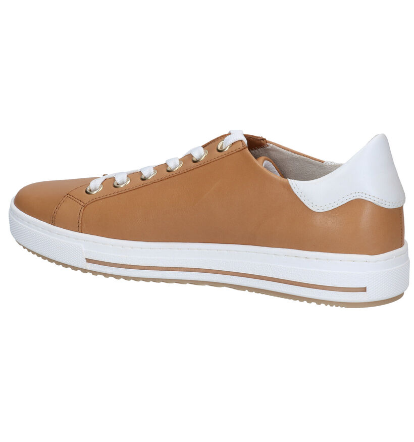 Gabor OptiFit Cognac Veterschoenen in leer (288012)