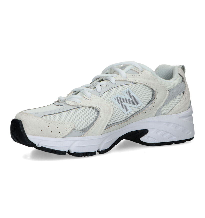 New Balance MR 530 Baskets en Écru en daim (319284)