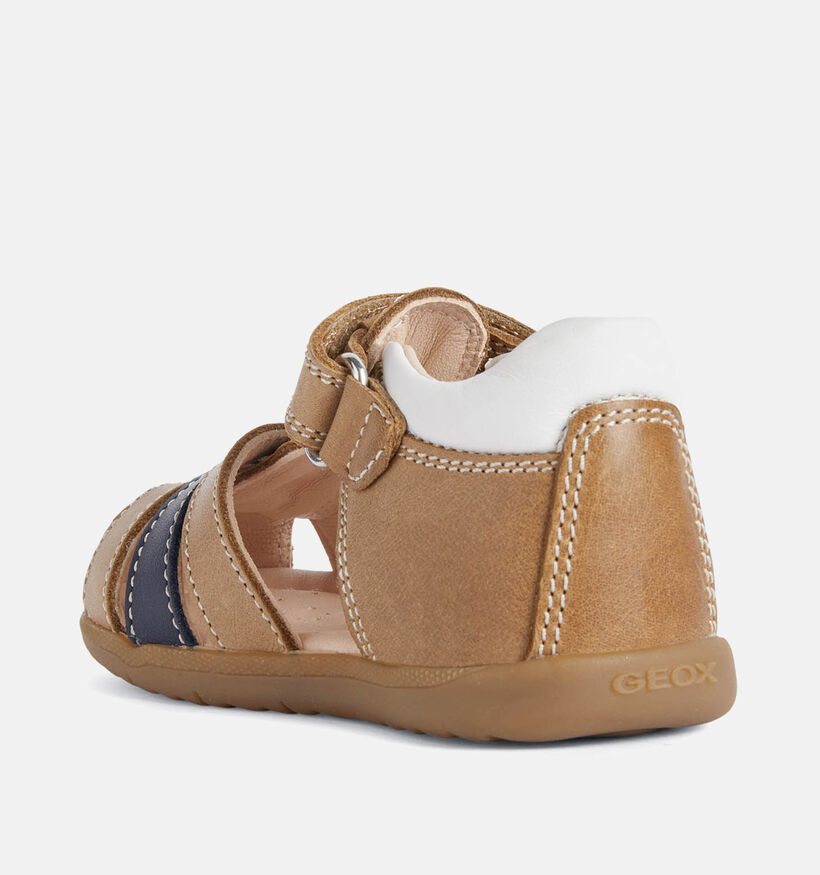 Geox Macchia Sandales pour bébé en Cognac pour garçons (352911)