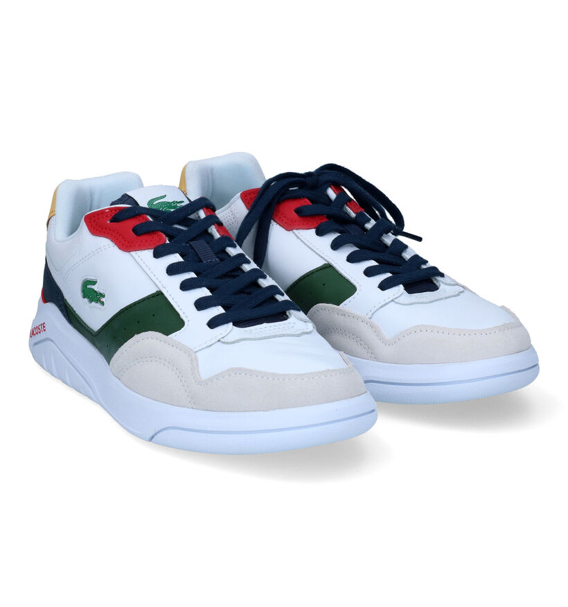 Lacoste Game Advance Luxe Witte Sneakers in kunstleer (305639)