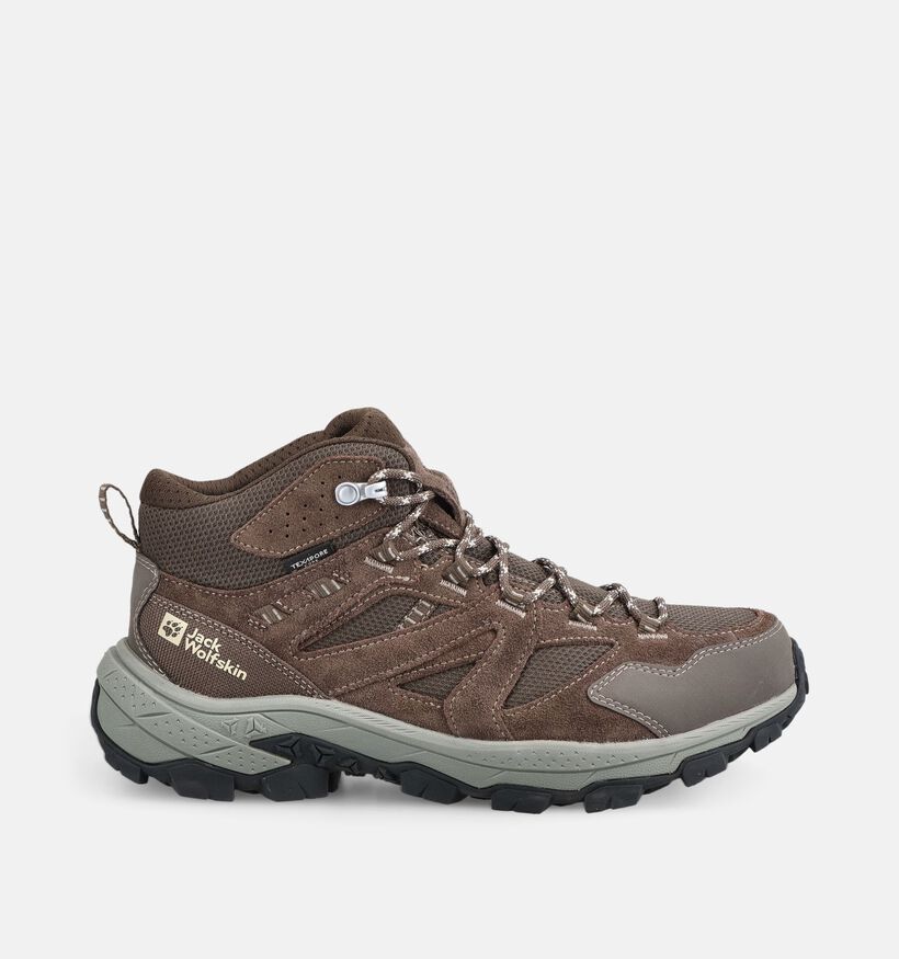 Jack Wolfskin Vojo Tour Texapore Mid Chaussures de randonn&eacute;e en Marron pour hommes (380231) - pour semelles orthop&eacute;diques