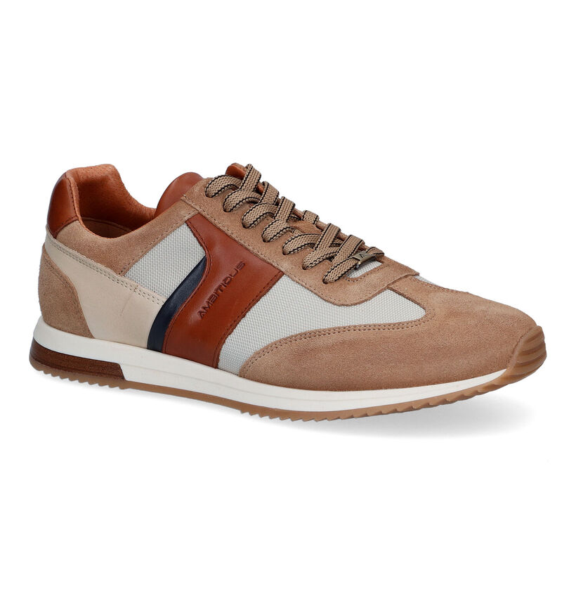 Ambitious Chaussures plates en Beige pour hommes (310430) - pour semelles orthopédiques