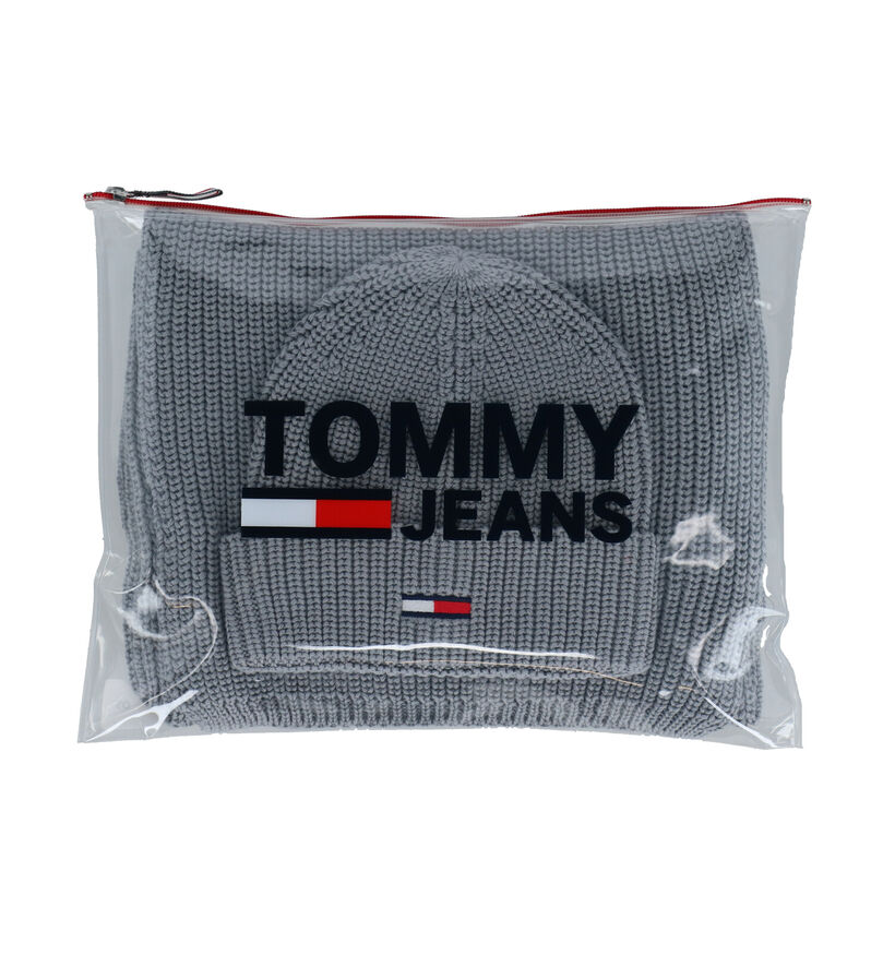 Tommy Hilfiger Grijze Muts en Sjaal (257038)