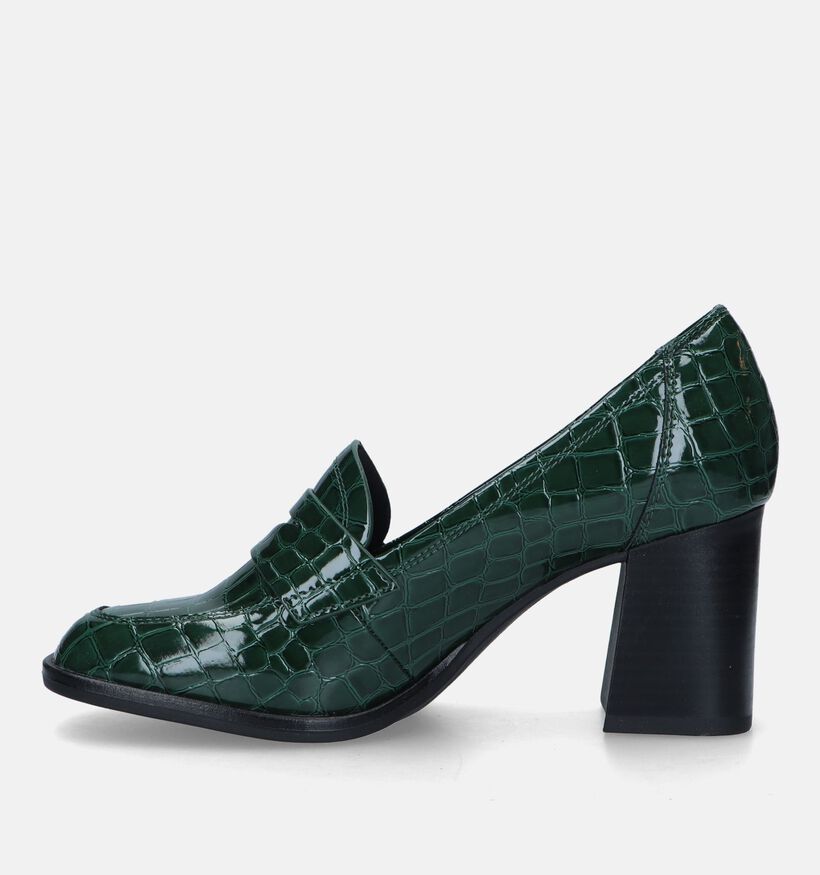 Tamaris Groene Mocassins met hak voor dames (344601)