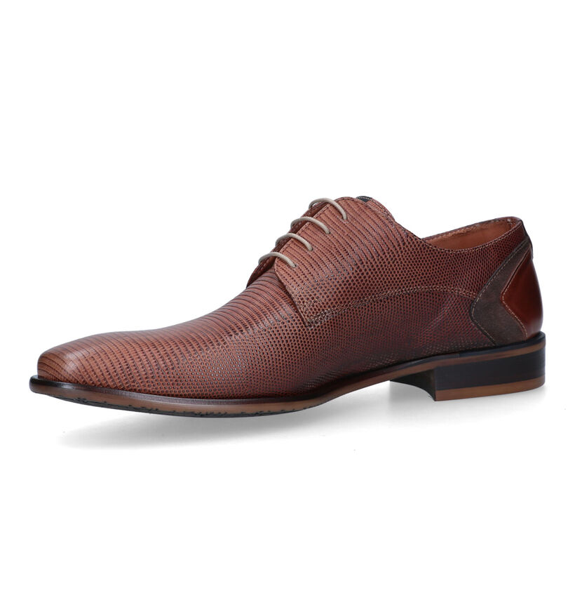 Ambiorix Dario Cognac Veterschoenen voor heren (324842)