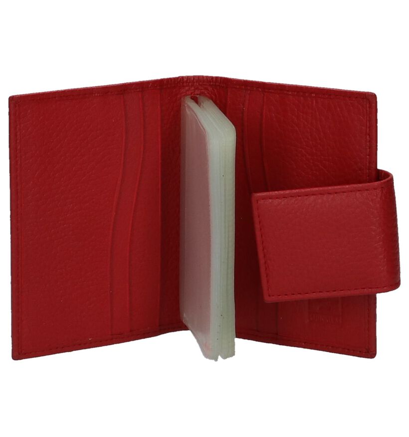 Crinkles Porte-cartes en Marron en cuir (263713)