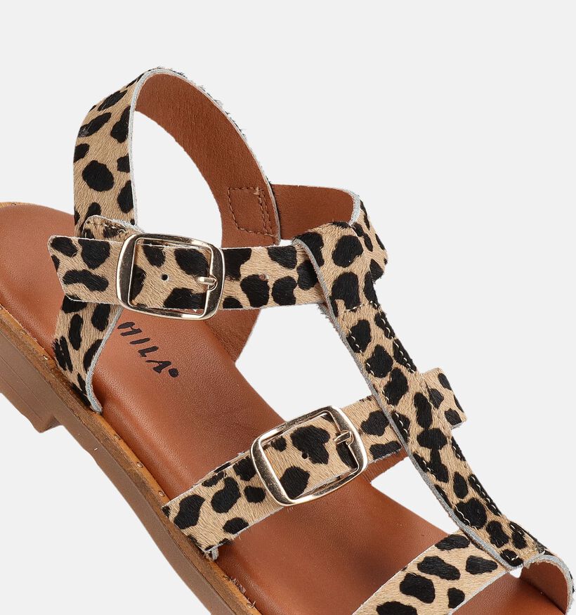 Milo & Mila Leo Sandales en Marron pour filles (372476)