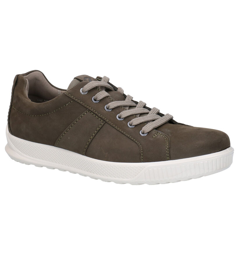 ECCO Byway Groene Veterschoenen in nubuck (287395)