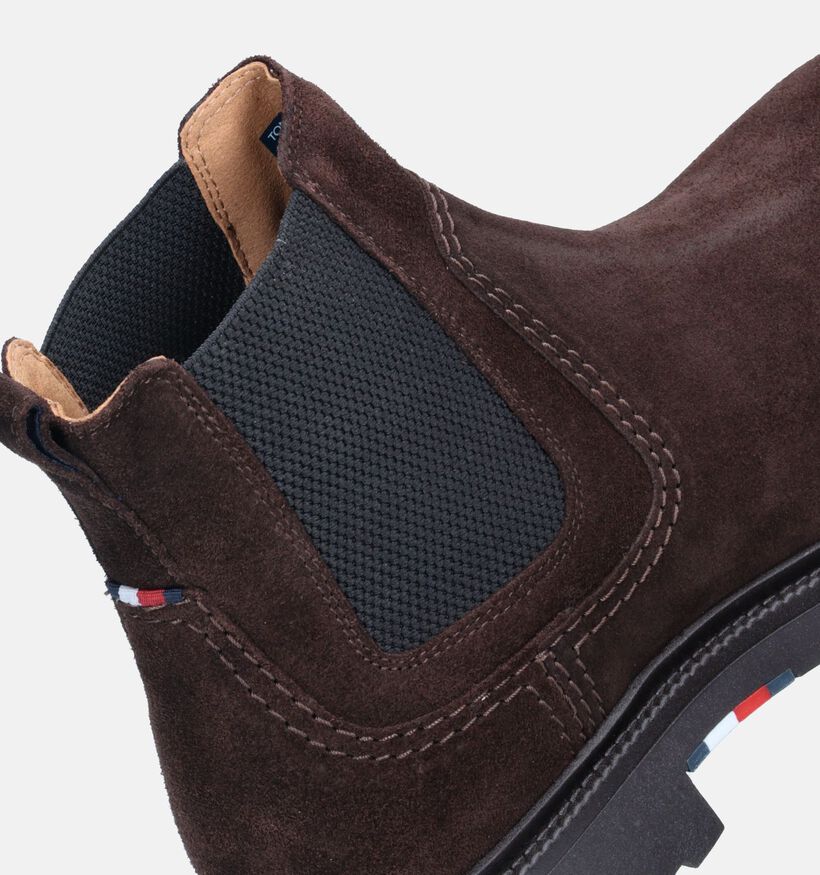Tommy Hilfiger Comfort Bruine Chelsea boots voor heren (345974)