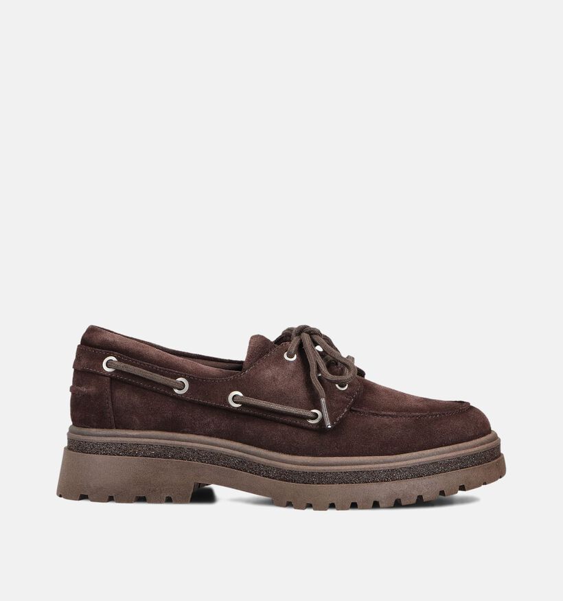 Tamaris Donkerbruine Bootschoenen voor dames (360615)