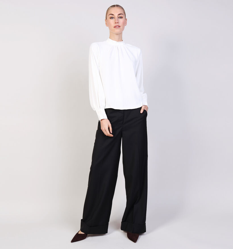 JDY Aya Zwarte Blouse JDY Aya Witte Blouse voor dames (365277)