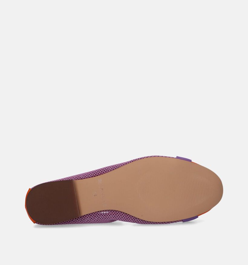 Crinkles Ballerines en Violet pour femmes (340360)