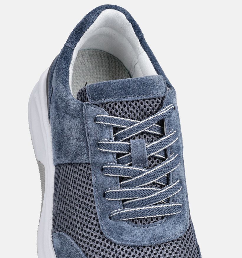 Gabor Rollingsoft Donkerblauwe Veterschoenen voor dames (369504) - geschikt voor steunzolen