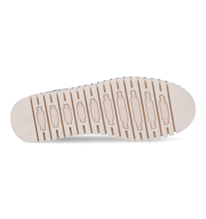 Ilse Jacobsen Tulip Platform Loafers en Vert kaki pour femmes (324082) - pour semelles orthopédiques
