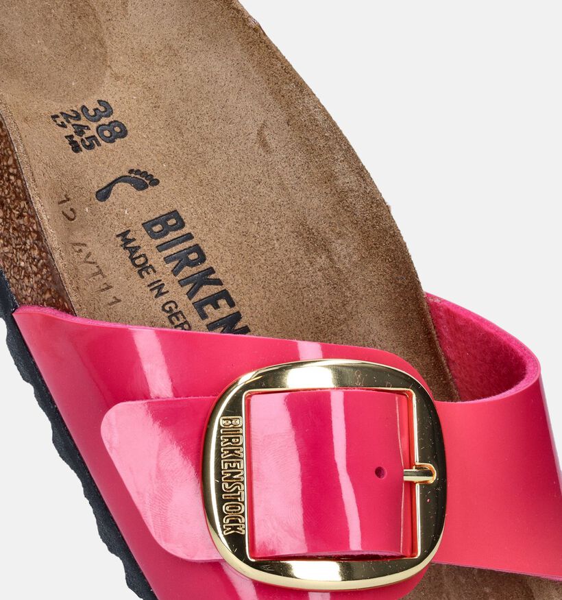 Birkenstock Madrid Big Buckle Nu-pieds en Fuchsia pour femmes (343938)