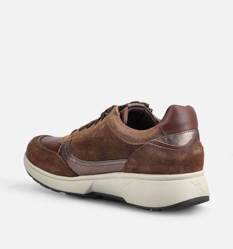 Xsensible Pristina Baskets en Cognac pour femmes (379000) - pour semelles orthop&eacute;diques