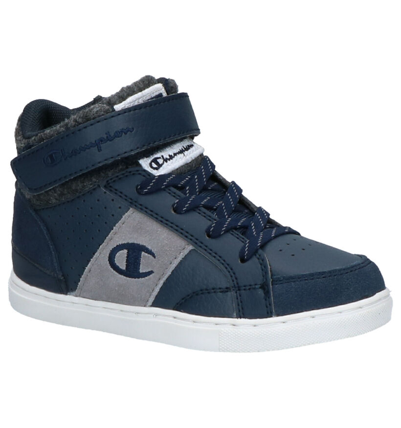 Champion Philly Boys Zwarte Sneakers in kunstleer (264626)