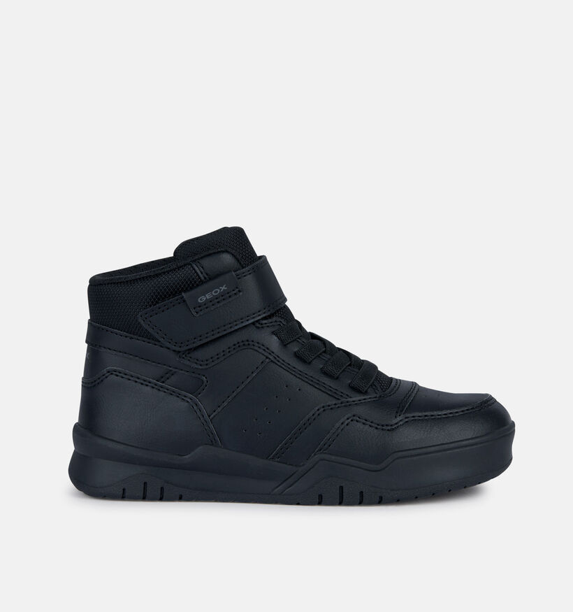 Geox Perth Boy Zwarte Sneakers voor jongens (377717) - geschikt voor steunzolen