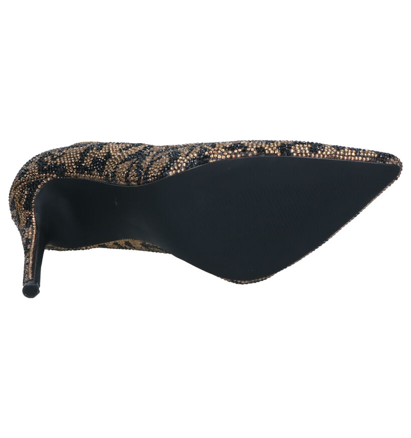 Steve Madden Daisie Gouden Pumps in stof (258286)