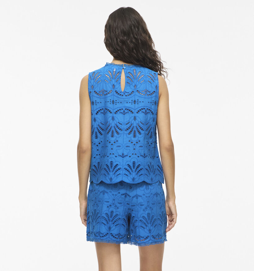 Vila Yara D&eacute;bardeur en Bleu pour femmes (375147)