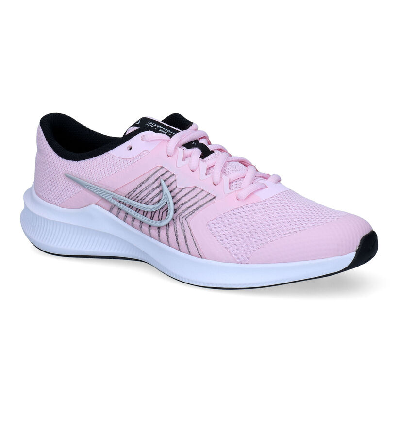 Nike Downshifter 11 Baskets en Rose pour filles (309147) - pour semelles orthopédiques