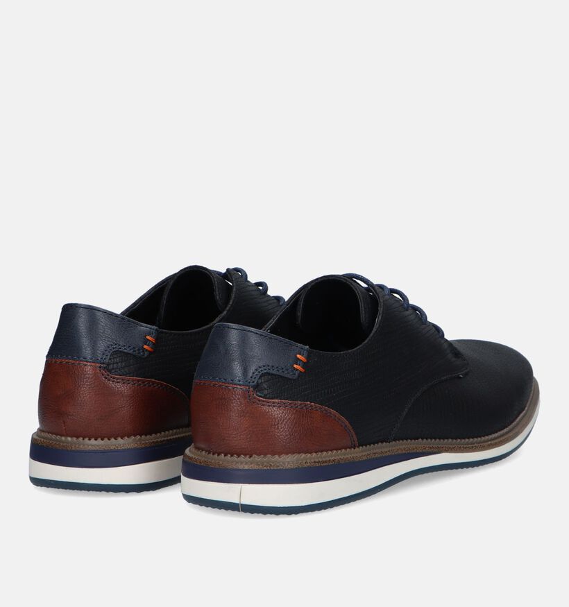 Lifestyle Chaussures à lacets en Bleu foncé pour hommes (330048)