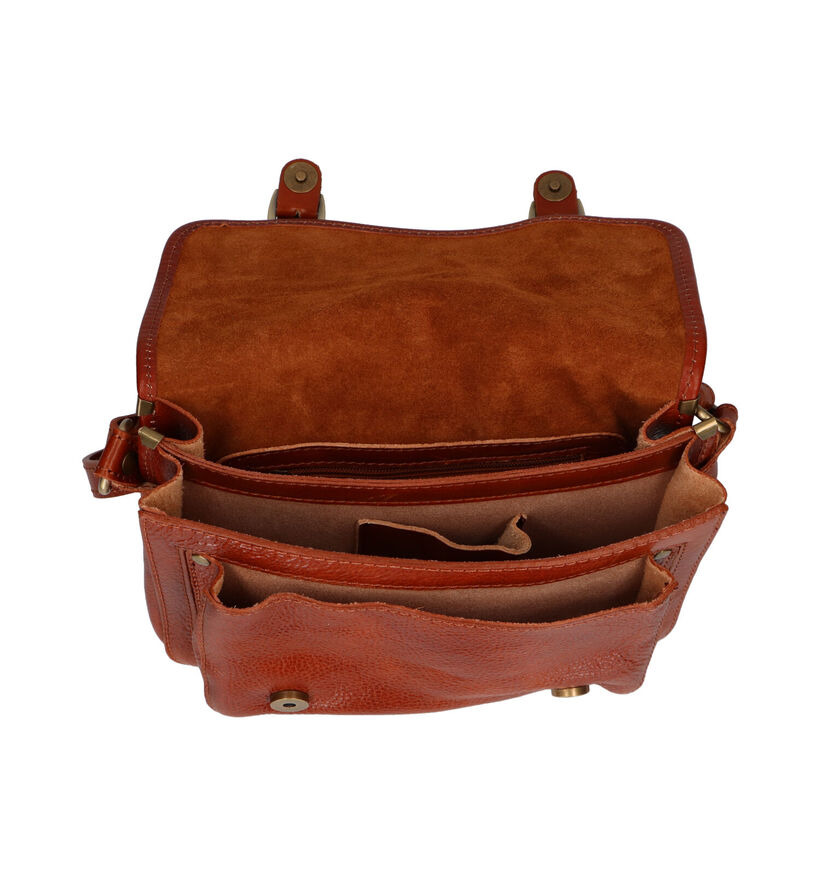 Time Mode Cognac Crossbody tas voor dames (327481)
