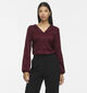 Vila Lanera Bordeaux Blouse voor dames (378494)